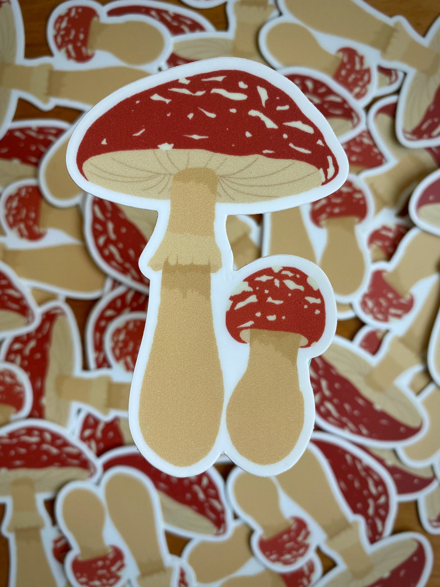 amanita muscaria mushroom sticker